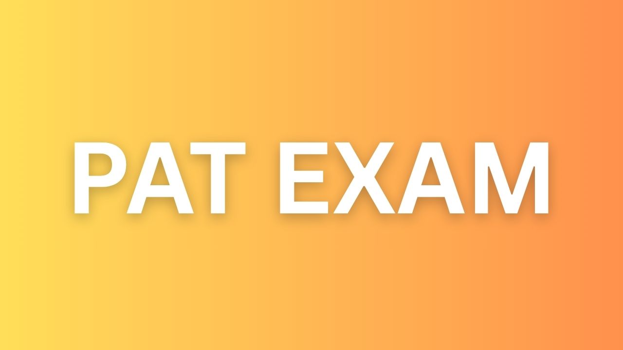 PAT Exam : पॅट परीक्षेत गोंधळ! सफाई कर्मचारी आणि पालकांवर पर्यवेक्षणाची जबाबदारी