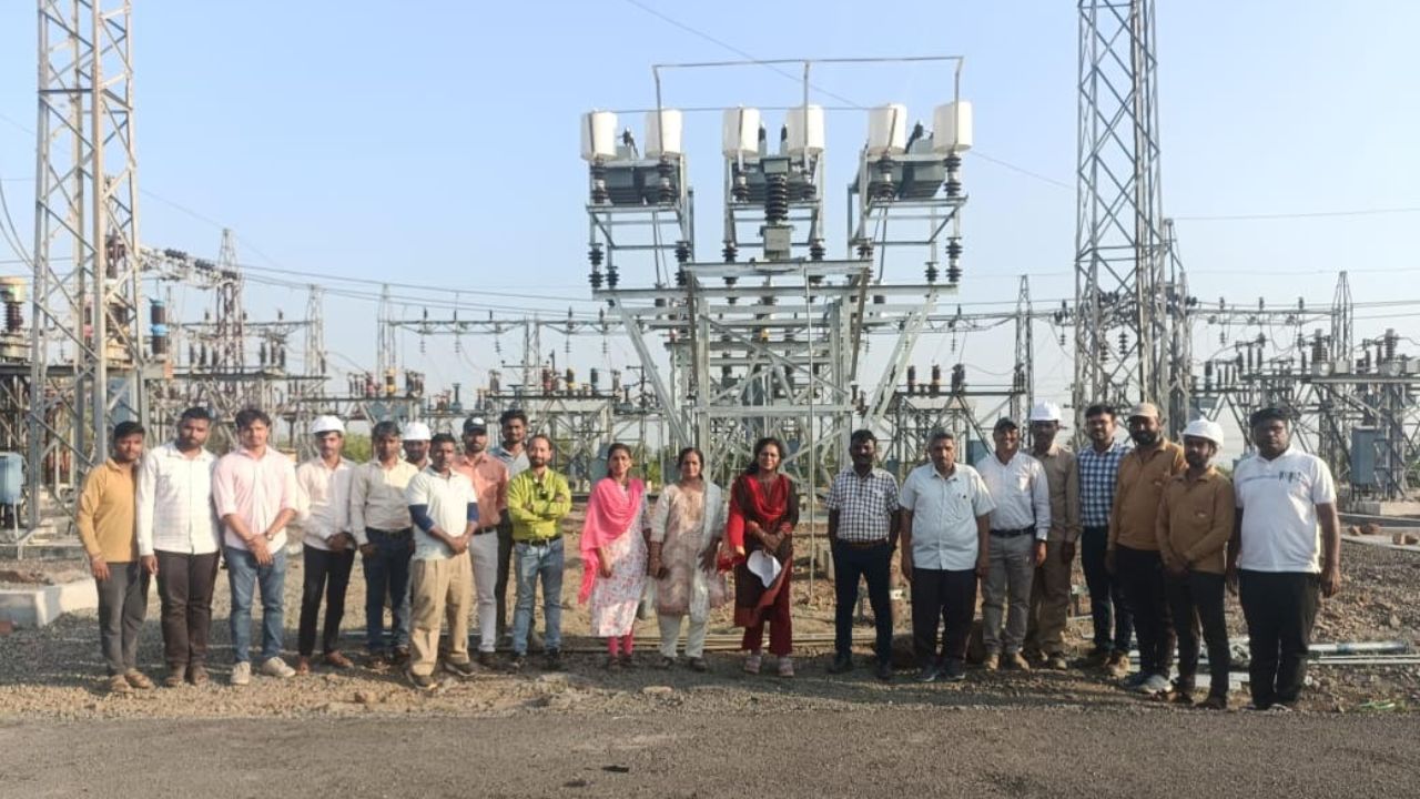 Satara News : औंध उपकेंद्रात १० एम.व्ही.ए.आर. क्षमतेच्या दोन कपॅसिटर बँकांचे लोकार्पण!