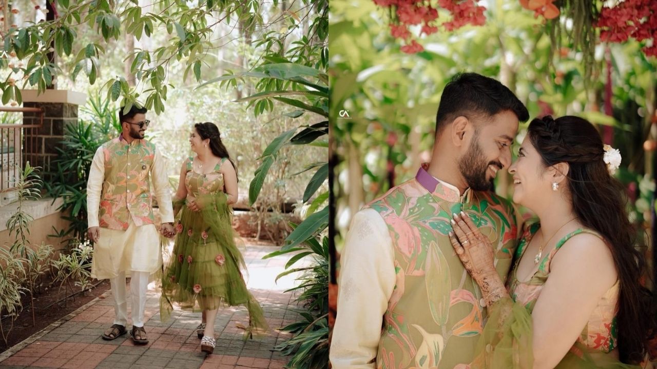 Gayatri Datar : ‘मेहंदी रंगली गं’ गायत्री दातारच्या हातावर सजली Mehandi! लगीनसराई झाली सुरु