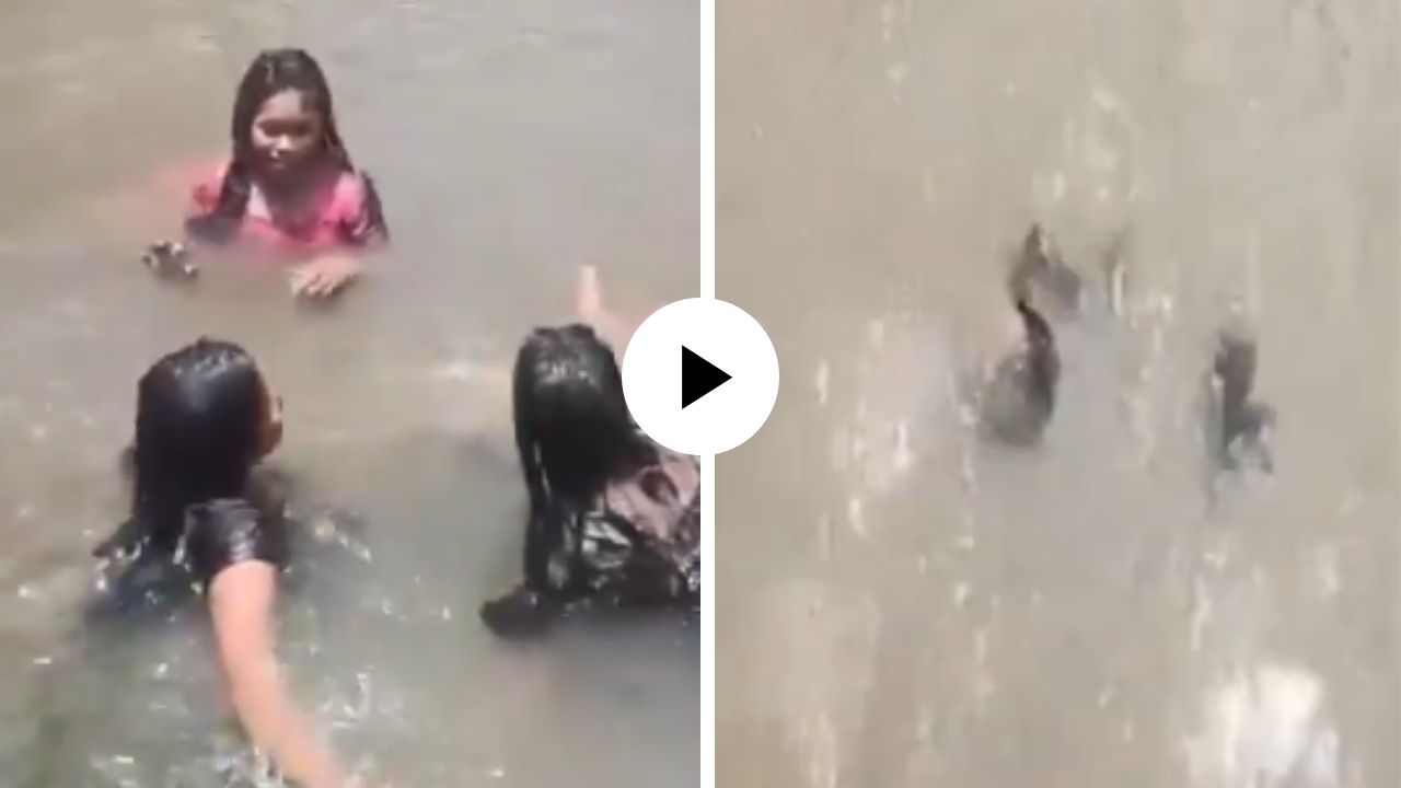 सेल्फी घेणं जीवावर बेतलं! एकीला वाचवायला गेली अन् धबधब्यात बुडून तीन तरुणींचा मृत्यू; घटनेचा लाईव्ह Video Viral