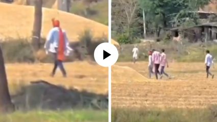 हुंड्यात गाडी मिळाली नाही म्हणून वराने स्वत:च्याच लग्नातून काढला पळ, वऱ्हाड्यांनीही केला पाठलाग; घटनेचा Video Viral