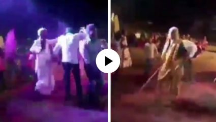 आज्जींनी कामासाठी पाठवलं पण आजोबा रस्त्यावरच्या वरातीत लागले नाचू, मग पुढे जे घडलं… Viral Video पाहून हसूच आवरता येणार नाही