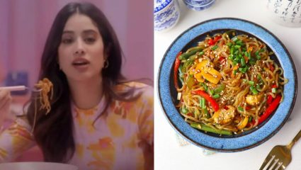Healthy Recipe : हेल्दी पण टेस्टी असं काही खायचंय? मग जान्हवी कपूरची फेव्हरेट डिश ‘लो-कार्ब नूडल्स’ घरी बनवून खा