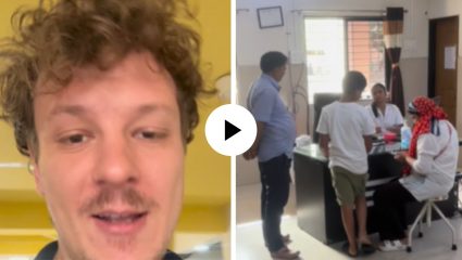 फ्रीमध्ये उपचार मिळताच जर्मन टूरिस्ट झाला खुश, मन भरुन केलं भारताच्या सरकारी रूग्णालयाचं काैतुक; इंटरनेवर Viral झालीये प्रतिक्रिया