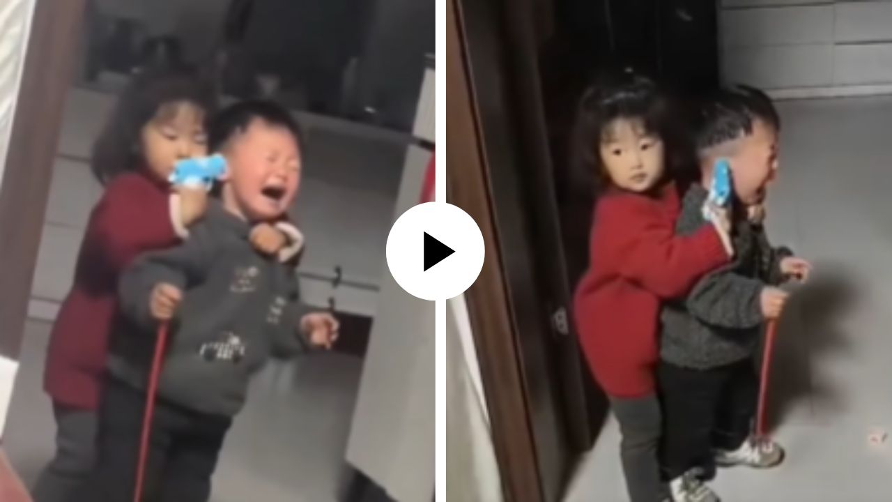 डिमांड छोटी, प्लॅन मोठा! भावाला ओलीस धरून, चिमुकलीने आईकडे केली चॉकलेट्सची मागणी… युजर्सना हसू झालं अनावर; Video Viral