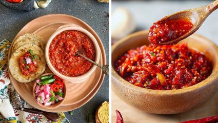 Recipe : झणझणीत पदार्थाने वाढवा बोरिंग जेवणाची चव, घरी बनवा अस्सल गावरान चवीचा ‘लाल मिरचीचा ठेचा’