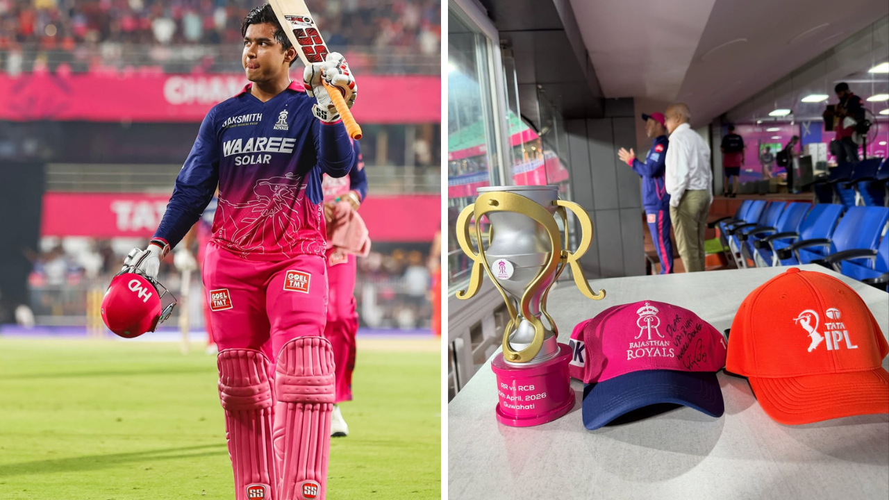 वय अवघे 15, ऑरेंज कॅप, प्लेअर ऑफ द मॅच आणि Virat Kohli कडून खास गिफ्ट; 2 शब्दात किंगकडून वैभव सूर्यवंशीला कौतुकाची थाप