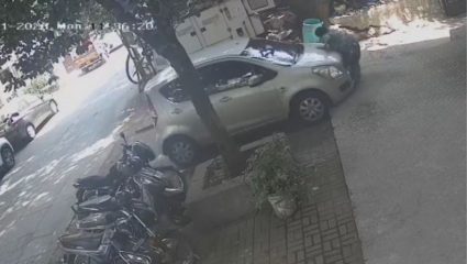 Pune Crime: कार चालकाचा ताबा सुटला आणि महिला आली थेट चाकाखाली चिरडली; CCTV मध्ये कैद थरार
