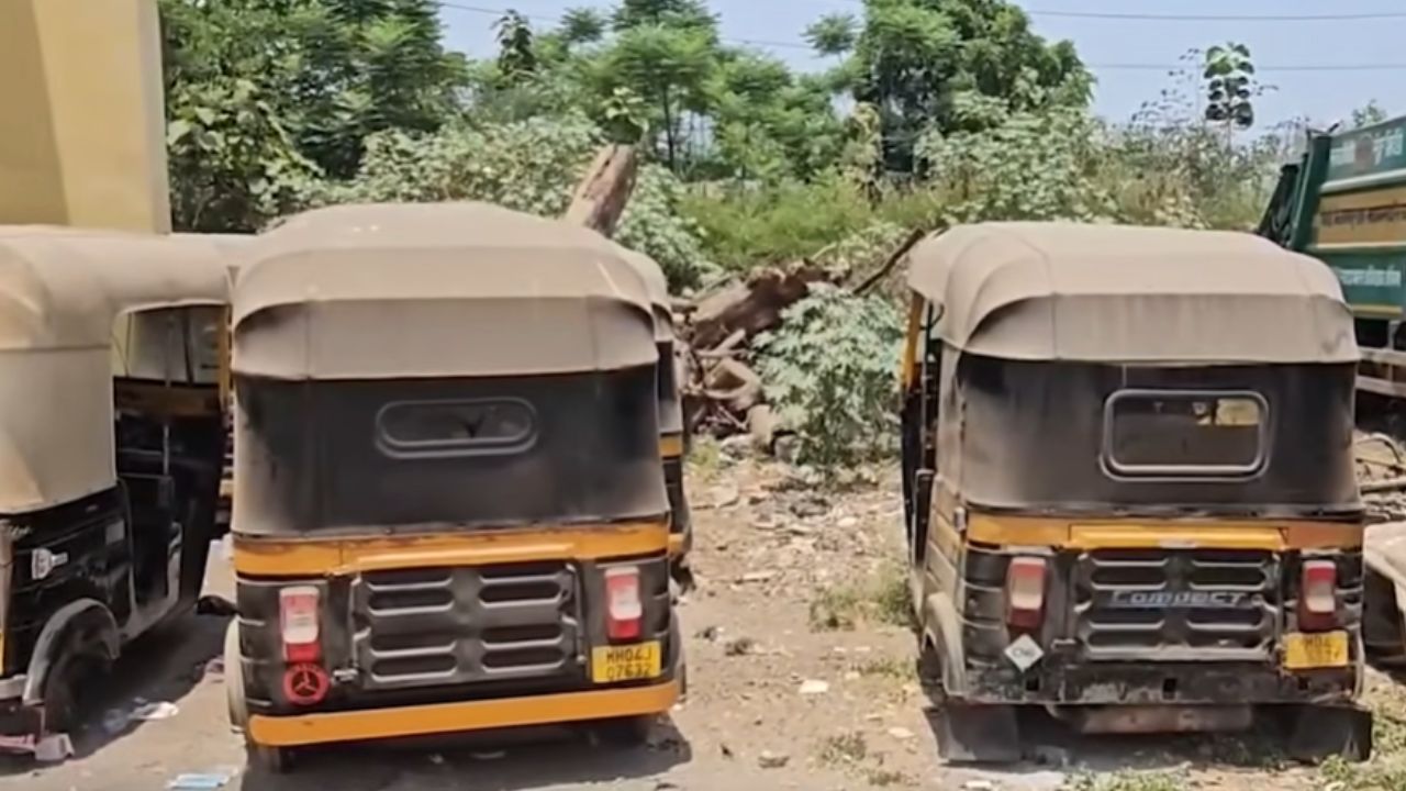 Bhiwandi :  48 रिक्षा जप्त, भिवंडीत वाहतूक विभागाची मोठी कारवाई