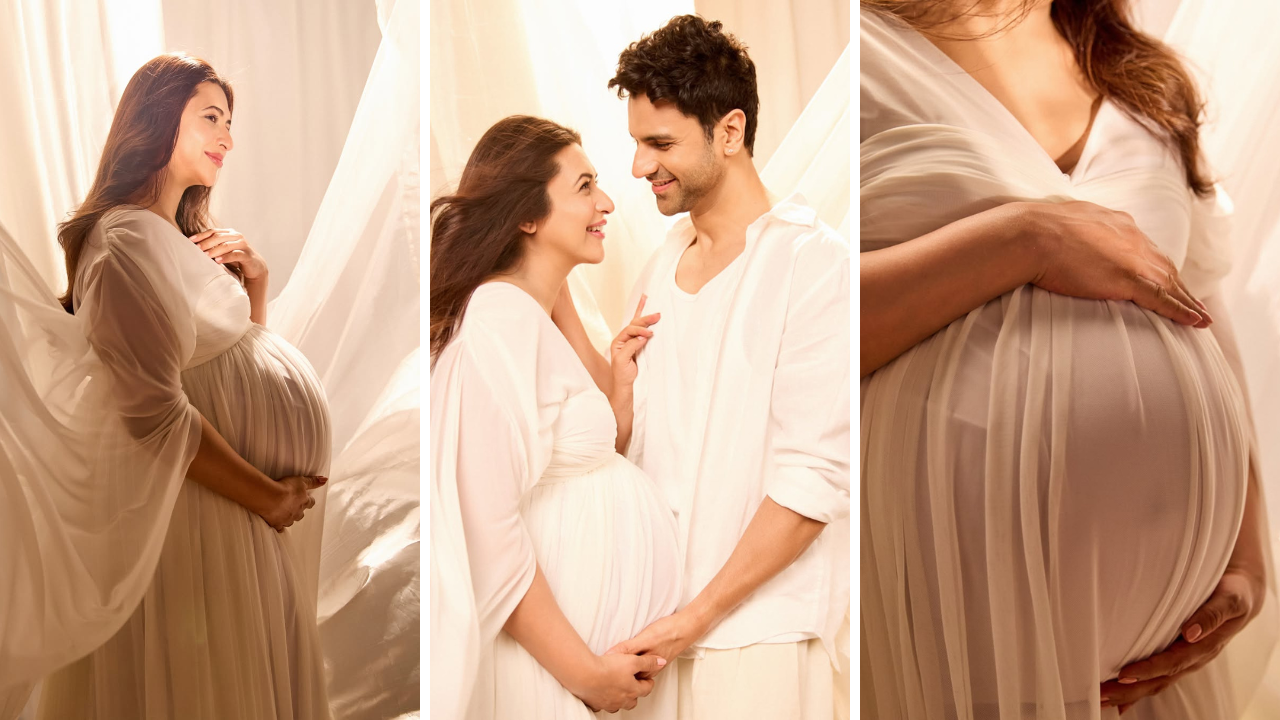 ‘इशी माँ’ White Gown मध्ये क्लासी Pregnancy Shoot, दिव्यांका-विवेक लवकरच होणार आई-बाबा