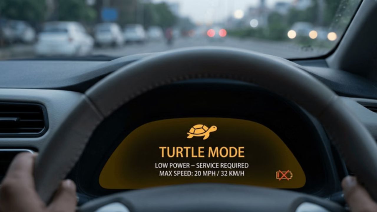 Electric Car Tips : EV कारमधील Turtle Mode नेमका काय आहे? बॅटरी संपल्यावरही कशी धावते गाडी?