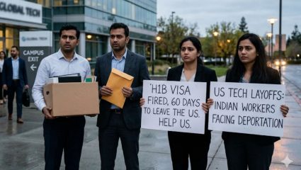 H-1B Visa Update : ६० दिवसांत नोकरी शोधा, नाहीतर देश सोडा ; भारतीय आयटी इंजिनियर्सना अमेरिकेचा  थेट अल्टीमेटम