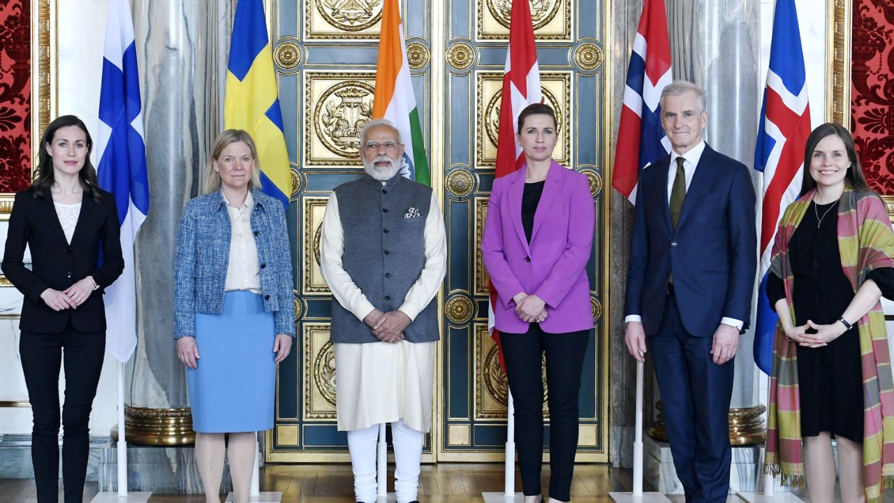 India Nordic Summit : PM मोदी आज भारत-नॉर्डिक शिखर परिषदेत होणार सहभागी; चार राष्ट्रांच्या प्रमुखांशी घेणार भेट