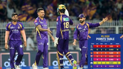 IPL 2026: KKR च्या विजयाने प्लेऑफच्या शर्यतीत मोठा ट्विस्ट, बदलले पॉईंट टेबलचे गणित; टॉप-4 साठी चुरस वाढली