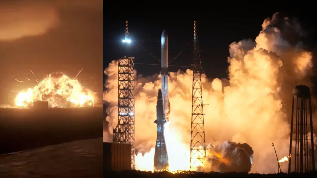 Blue Origin: जेफ बेझोस यांच्या अब्जावधींच्या ‘न्यू ग्लेन’ रॉकेटचा भीषण स्फोट; इलॉन मस्क यांची प्रतिक्रिया लक्षवेधी, VIDEO VIRAL