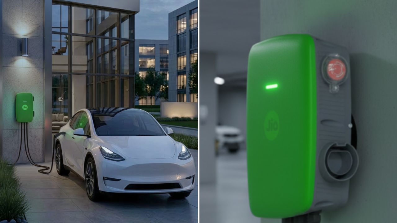 JioEV चा नवा धमाका! 4G, Wi-Fi आणि RFID फीचर्ससह स्मार्ट EV चार्जर लाँच; जाणून घ्या किंमत
