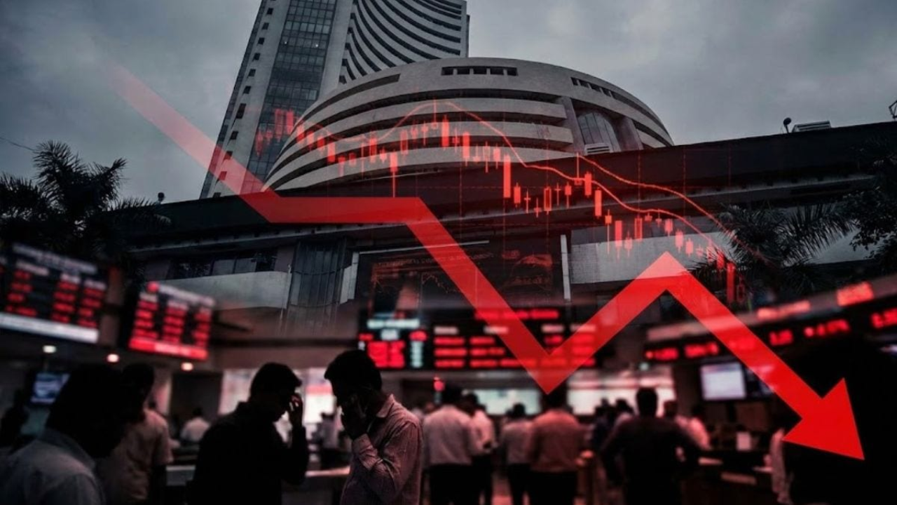 Share Market Crash: बापरे ! 5 लाख कोटींची राखरांगोळी! Sensex 1092 अंशांनी कोसळला, शेवटच्या क्षणाला असं काय झालं?