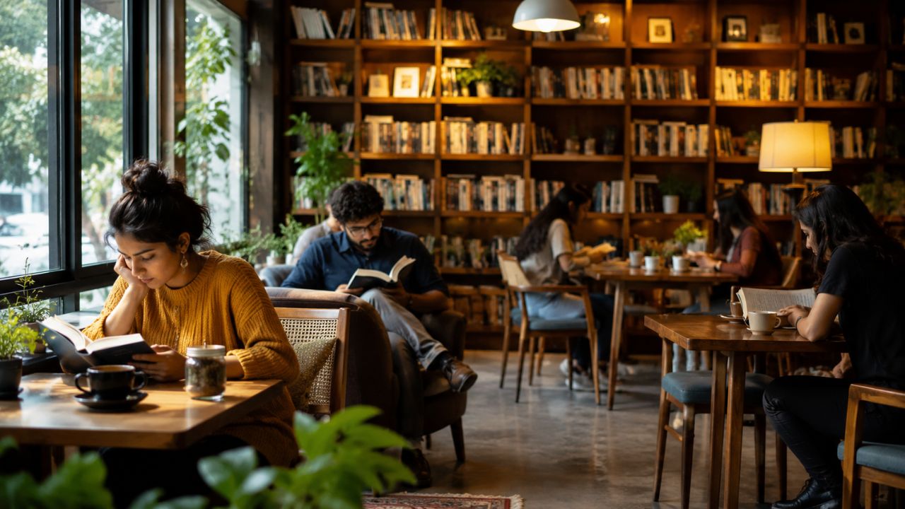 Library Cafe : कॉफीच्या कपातून उलगडतेय वाचनसंस्कृती; पुण्यात ‘लायब्ररी कॅफे’चा वाढता ट्रेंड