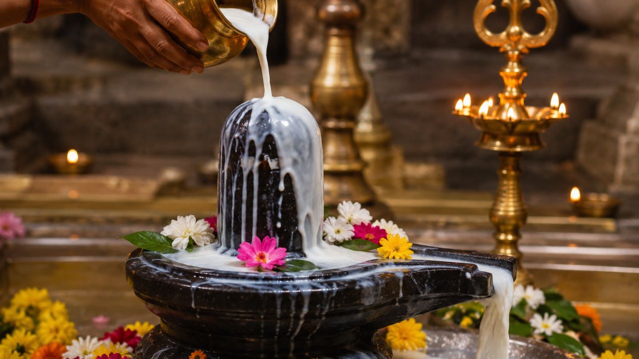 शंकराच्या पिंडीवर दुधाचा अभिषेक का केला जातो? जाणून घ्या धार्मिक महत्त्व