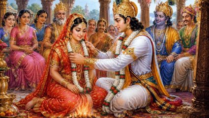 Mahabharata: रणनीती आणि प्रेमाचा संगम: अर्जुन–सुभद्रा विवाहाची अनोखी कथा, जाणून घ्या