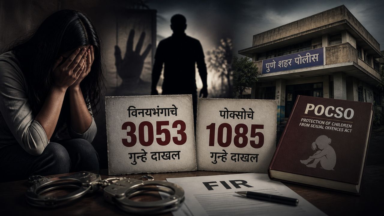 Shocking Crime Data: विद्येचे माहेरघर की अत्याचाराचे केंद्र? पुण्यात विनयभंगाचे ३०५३ तर पोक्सोचे १०८५ गुन्हे दाखल