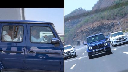 मुख्यमंत्र्यांनी Mercedes G63 चालवत केलं मुंबई-पुणे एक्सप्रेसवेचं उद्घाटन; जाणून घ्या SUV चे दमदार फीचर्स