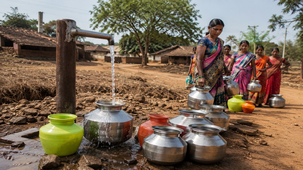 Water Crisis Impact : नवराष्ट्रचा दणका! ‘तहानलेल्या गावा’ला दिलासा! कोळथरे ग्रामपंचायतीकडून पाणीपुरवठ्यासाठी नियोजन सुरू