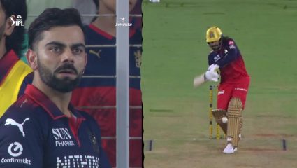 Virat Kohli पुन्हा वादात! रजत पाटीदारच्या ‘त्या’ कॅचवरून अंपायरशी भिडल्याचा Video Viral
