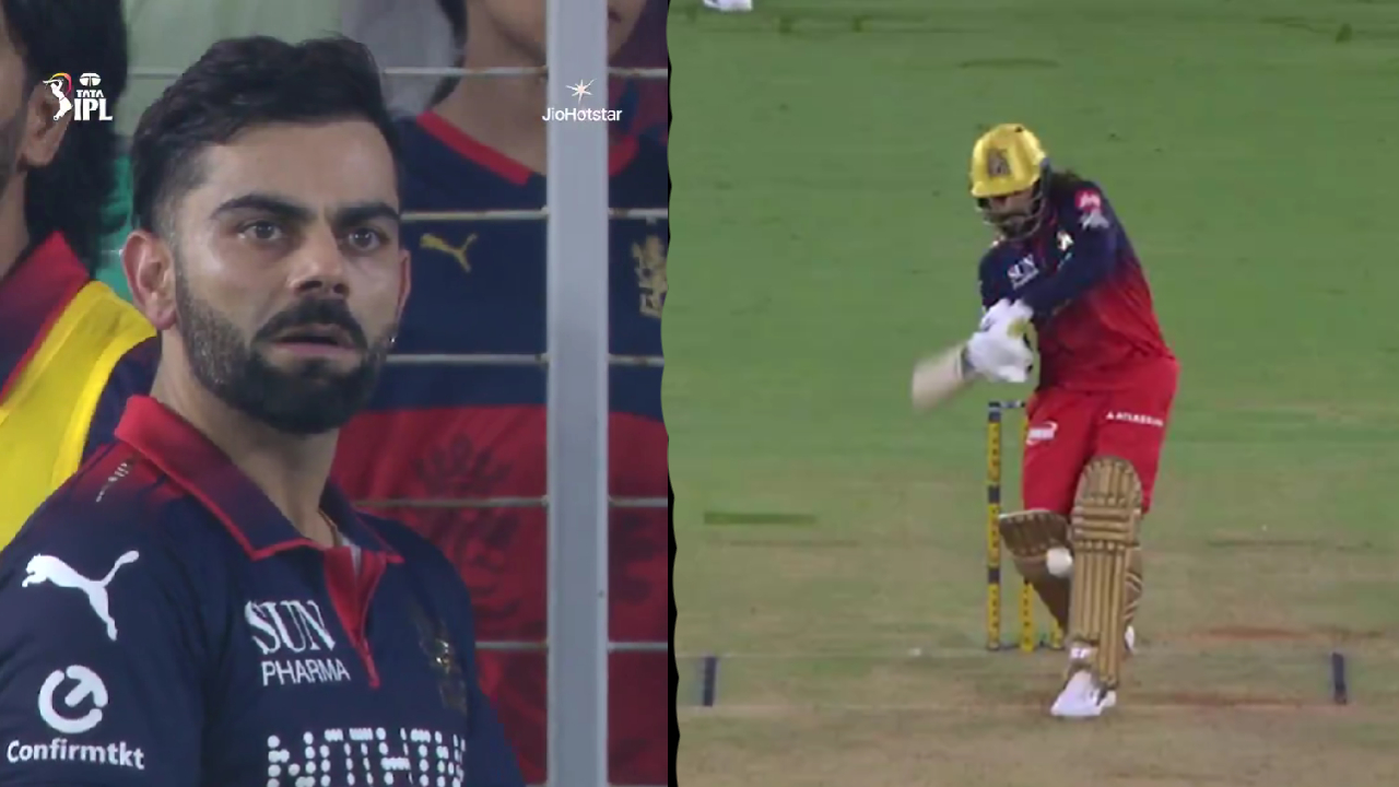 Virat Kohli पुन्हा वादात! रजत पाटीदारच्या ‘त्या’ कॅचवरून अंपायरशी भिडल्याचा Video Viral