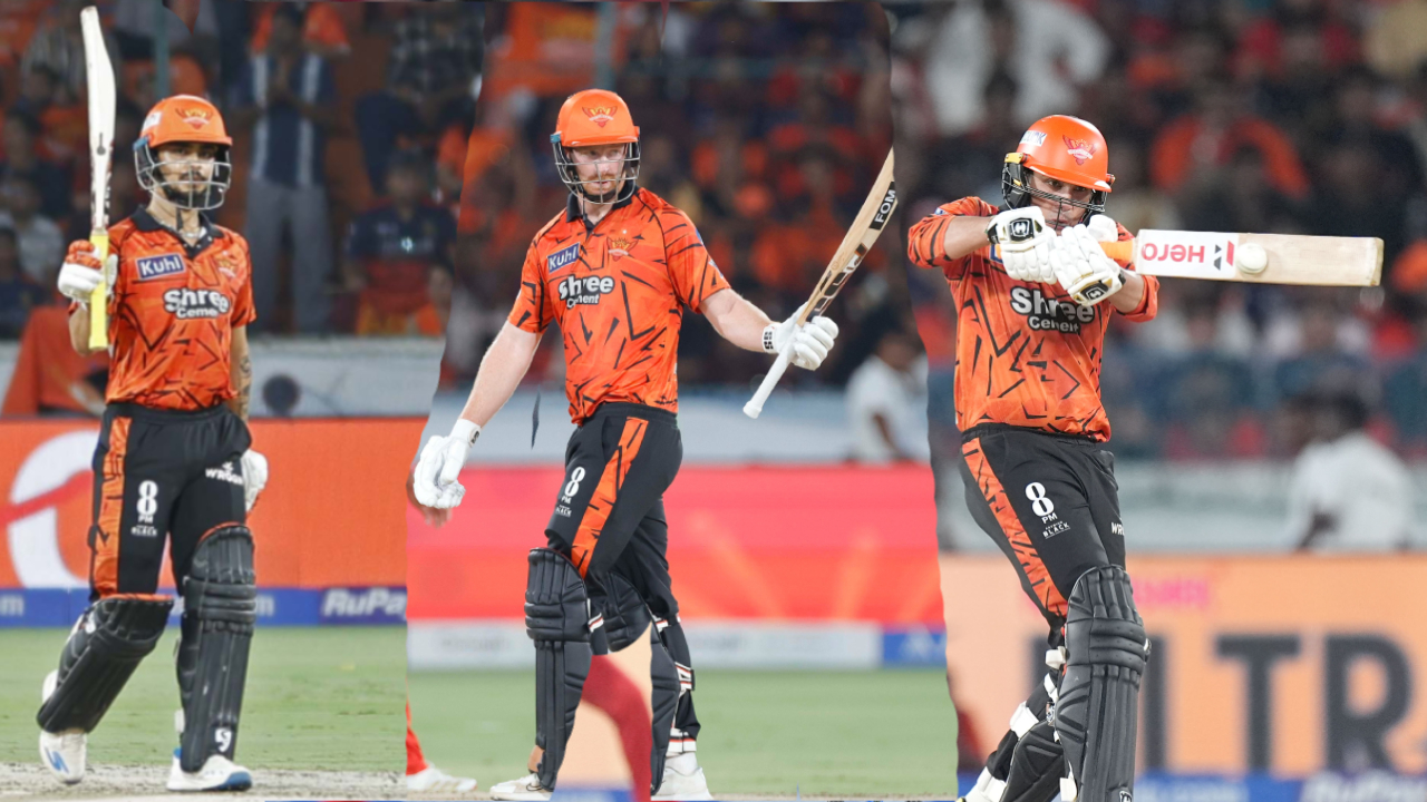 तूफान आलंया! SRH ‘या’ त्रिमूर्तींनी RCB ला पालापाचोळ्यासारखं उडवलं; बंगळुरूला दिले 256 रन्सचे टार्गेट