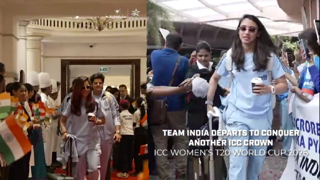 लक्ष फक्त Women’s T20 World Cup कडे: भारतीय महिला संघ इंग्लंडला रवाना; 14 जूनला महामुकाबला