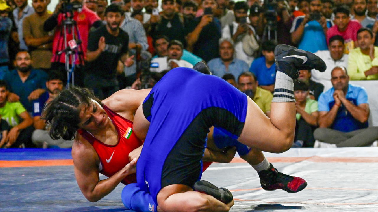 Asian Games Trials: झुंज दिली, पण यश हुकलं! Vinesh Phogat चं आशियाई खेळांचं तिकीट कटलं