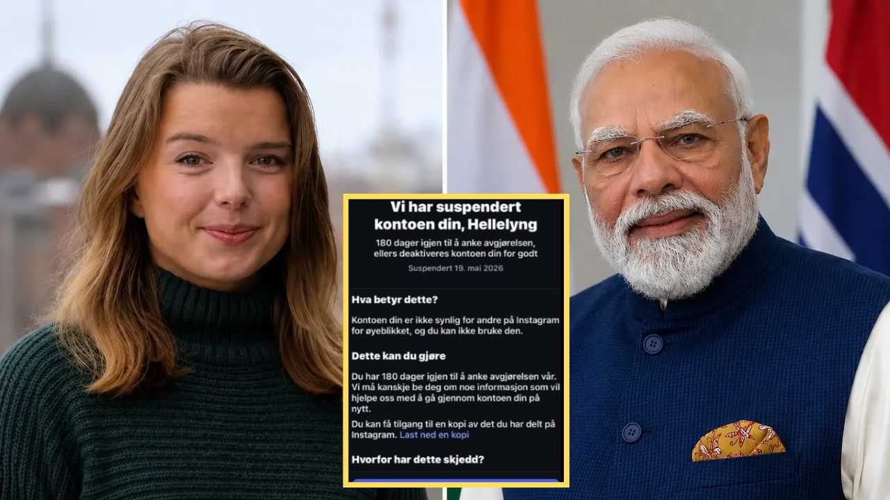 PM Modi Norway Controversy : प्रेस स्वातंत्र्याची किंमत? PM मोदींना प्रश्न विचारणाऱ्या नॉर्वेजियन पत्रकाराचे मेटा अकाऊंट सस्पेंड