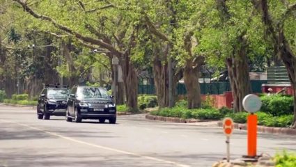 PM Modi Convoy Cars : मोदींच्या ताफ्यात आता फक्त Range Rover आणि Fortuner; कोणती कार दमदार?