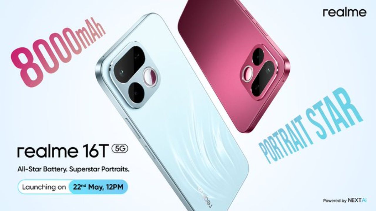 8,000mAh बॅटरी अन् 6.8-इंच डिस्प्ले… नवा Realme स्मार्टफोन मार्केटमध्ये धुमाकूळ घालण्यासाठी सज्ज, यूजर्सची उत्सुकता शिगेला