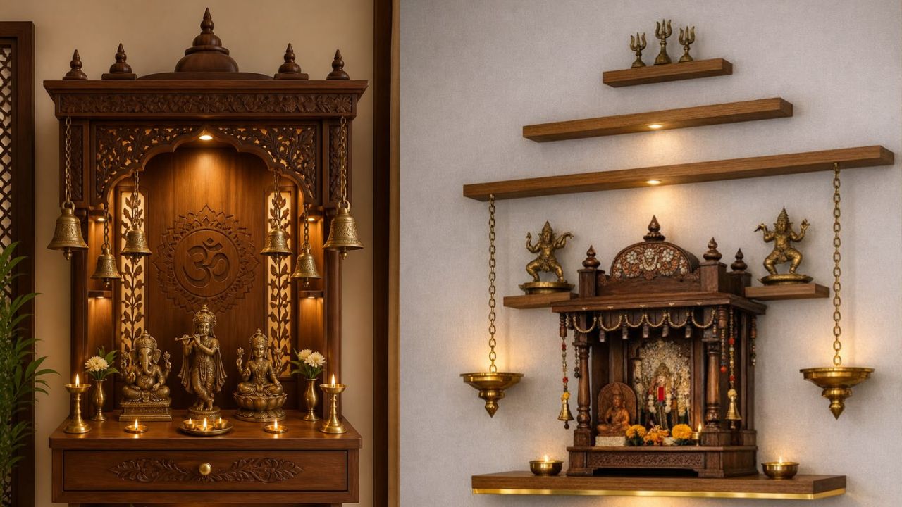 Vastu Tips : देवघर कसं आणि कुठलं असायला पाहिजे ? काय सांगतं ज्योतिषशास्त्र ?