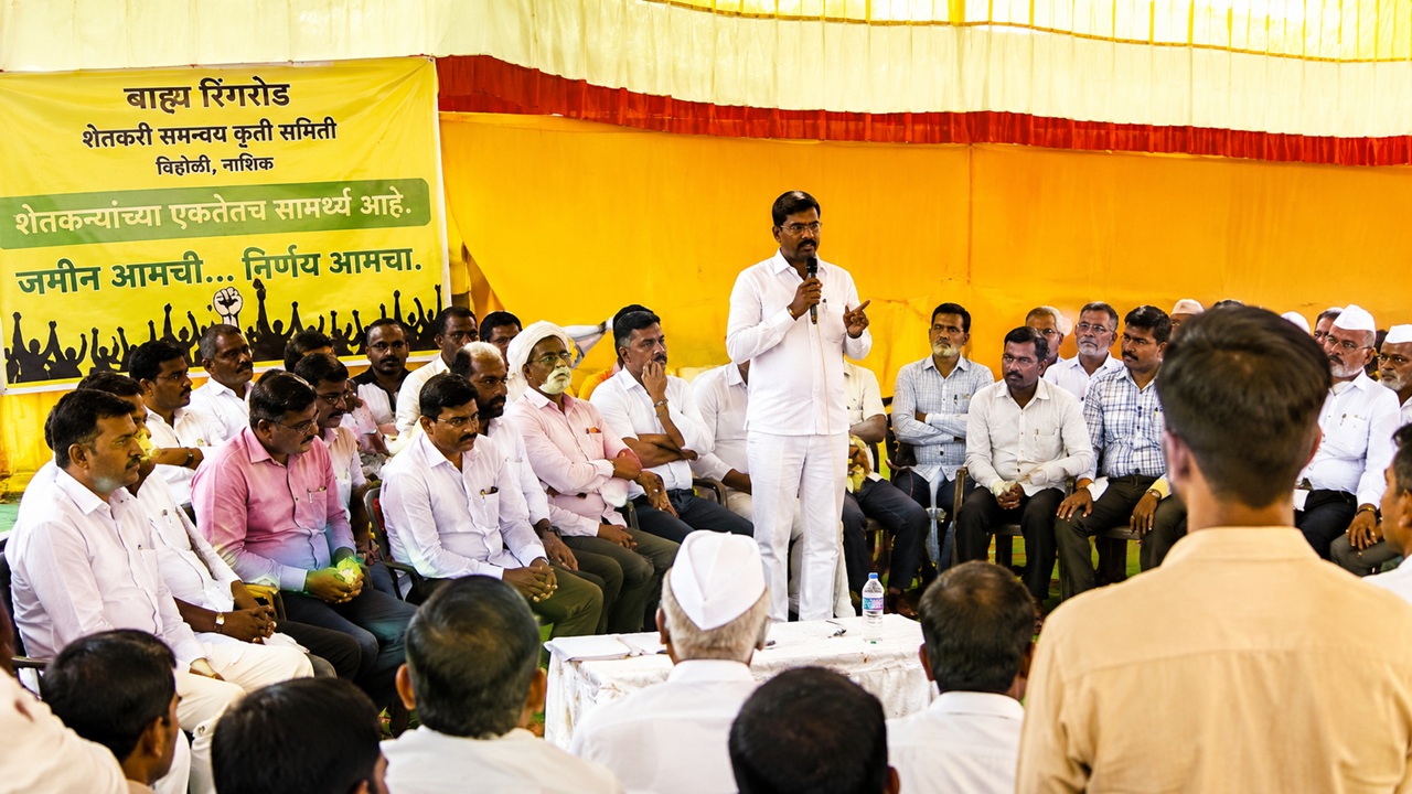 Farmers Protest: ‘गिरीष महाजन हटाव’, सुपीक जमिनी वाचवण्यासाठी शेतकऱ्यांचा एल्गार; जिल्हाधिकारी कार्यालयासमोर आंदोलनाचा इशारा