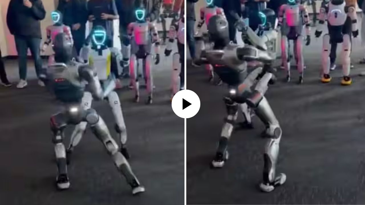 Robot Fighting : आता मैदानात रोबोट्स भिडणार! एकमेकांचे मुडदे पाडण्यासाठी रिंगणात उतरले रोबोट पैलवान; VIDEO पाहून नेटकरी म्हणाले…