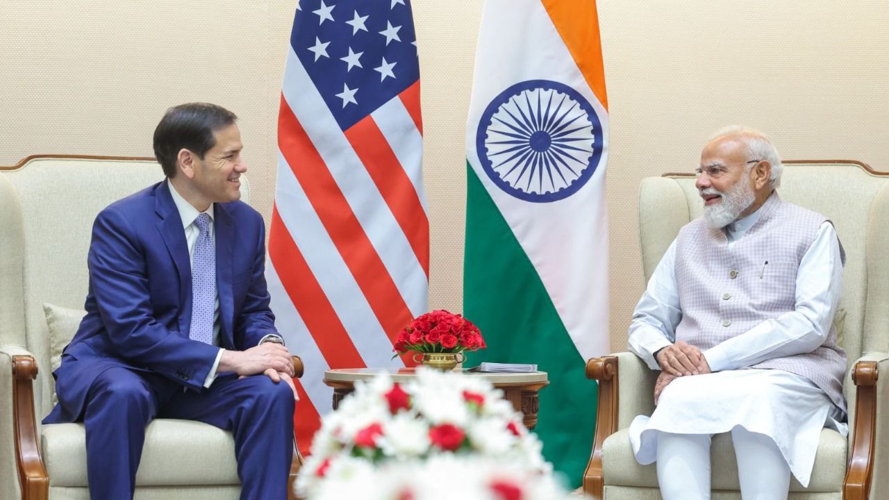 Rubio-Modi Meet : मार्को रुबियो यांच्याकडून PM मोदींनी व्हाईट हाऊस भेटीचे आमंत्रण; नवी दिल्लीत उच्चस्तरीय बैठक