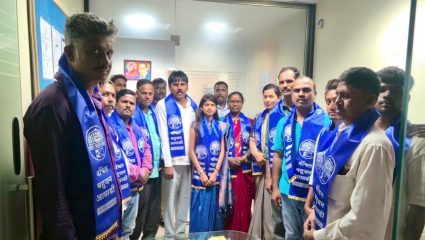 खंडाळा तालुक्यात वाढली ‘वंचित’ची ताकद; अनेक प्रमुख पदाधिकाऱ्यांचा वंचित बहुजन आघाडीत प्रवेश