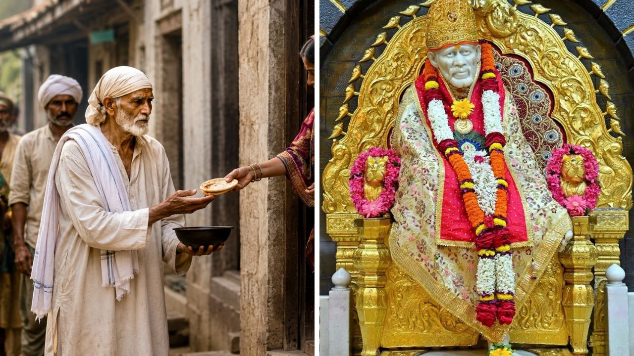 Sai Baba: दैवी पुरुष असूनदेखील साईबाबा भिक्षा का मागायचे? काय आहे त्यांची शिकवण