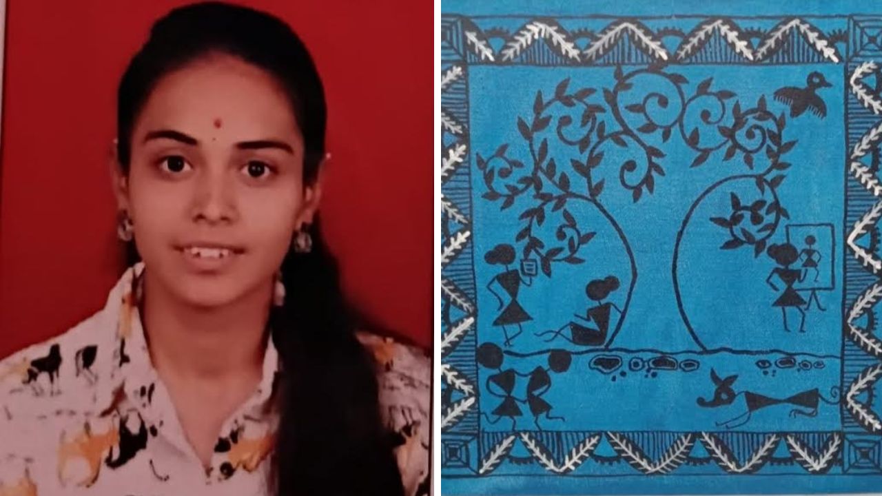 Warli Art Design : पुणे SNDT च्या विद्यार्थीनीची कमाल! सई राऊतच्या वारली पेंटिगला भारत सरकारकडून पेटंट