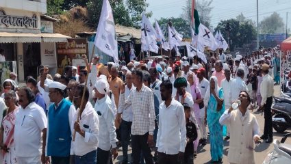 परिवर्तनाच्या घोषणांनी दुमदुमला सातारा; विद्रोही साहित्य संमेलनाचा उत्साहात शुभारंभ