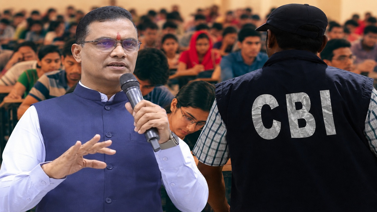 NEET पेपरफुटी प्रकरणात मोठी अपडेट, अखेर शिवराज मोटेगावकरला सीबीआयकडून अटक
