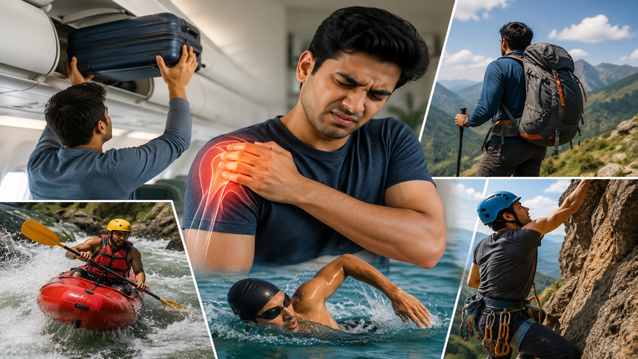  ट्रेकिंग, पोहणे, जड बॅगा ठरू शकतात धोकादायक; चुकीच्या सवयींमुळे वाढू शकतो फ्रोजन शोल्डरचा त्रास , काय आहे तज्ज्ञांचा इशारा?