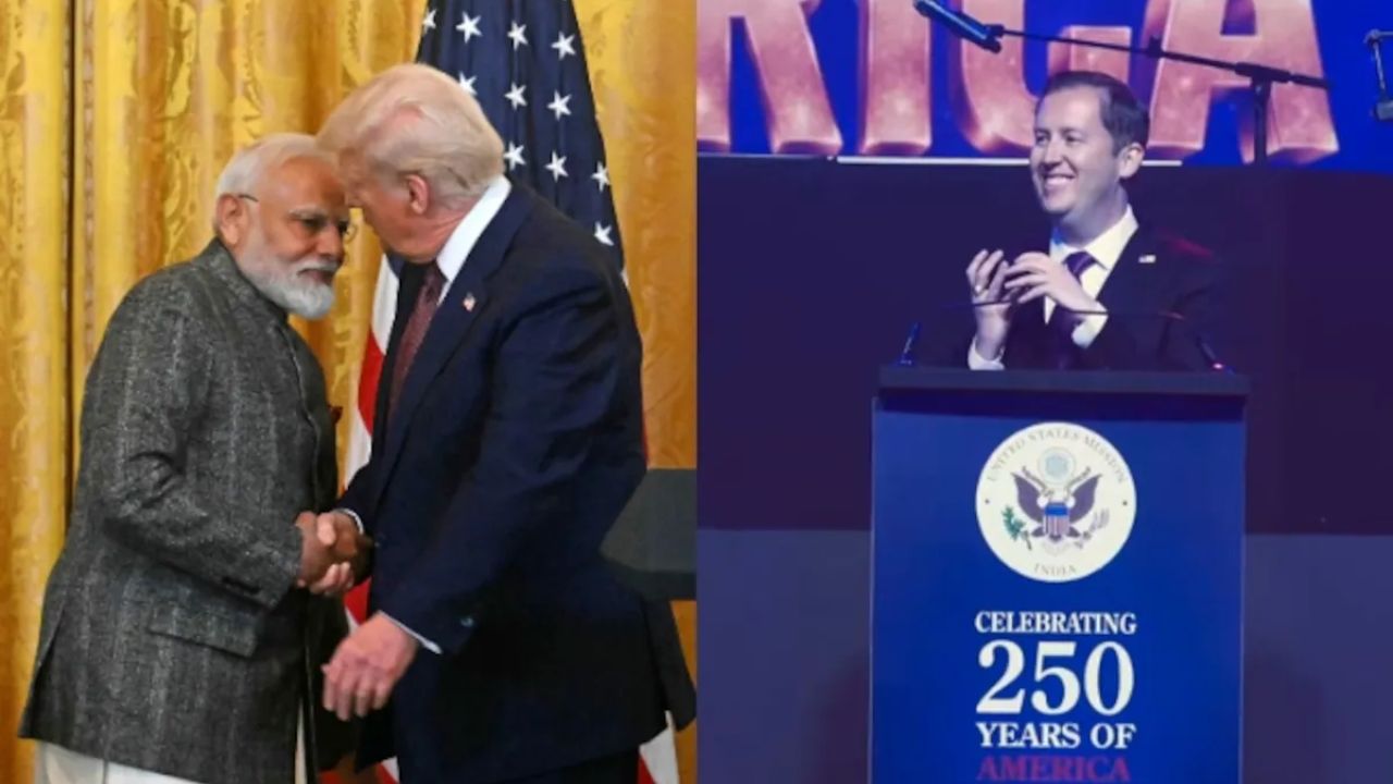 I Love Modi…, दिल्लीतील कार्यक्रमात ट्रम्प यांचा थेट व्हिडिओ कॉल; स्वत:ला केलं PM मोदींचा मोठा फॅन घोषित