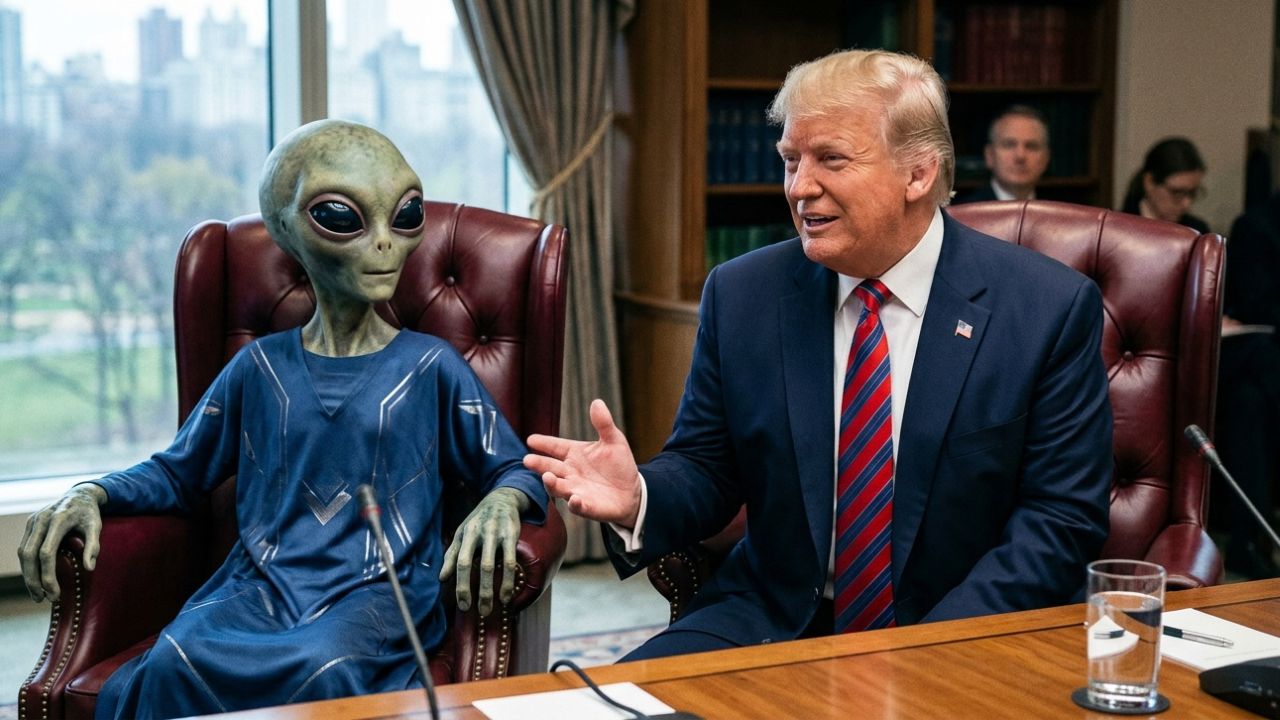 Alien Mystery : ट्रम्प यांचा धमाका! UFO संबंधित गोपनीय फाइल्स सार्वजनिक, Aliens चे गूढ उलगडणार? वाचा सविस्तर