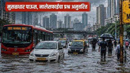 Mumbai News: यंदाही मुंबई शहर तुंबण्याची भीती! मिठी नदीची ६१ टक्केच सफाई; मोठ्या नाल्यांची ९३.५३% सफाई झाल्याचा दावा