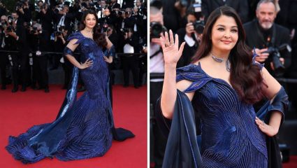 Cannes 2026: कान्सच्या रेड कार्पेटवर चमकली अभिनेत्री ऐश्वर्या राय बच्चन! निळा मरमेड गाऊन, हिऱ्यांच्या दागिन्यांनी वेधले साऱ्यांचे