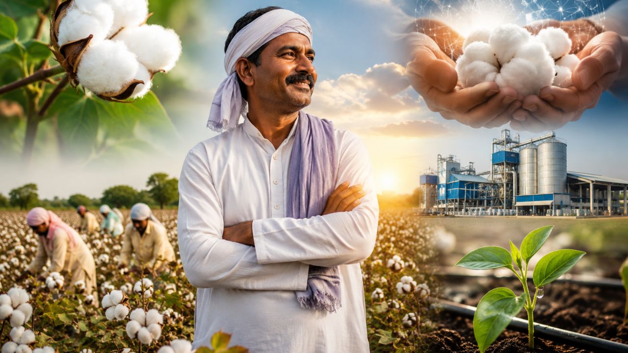 कापूस उत्पादकासाठी स्वतंत्र उत्पादकता मिशन! केंद्र शासनसतर्फे ‘मिशन फॉर कॉटन प्रॉडक्टिव्हिटी’ जाहीर